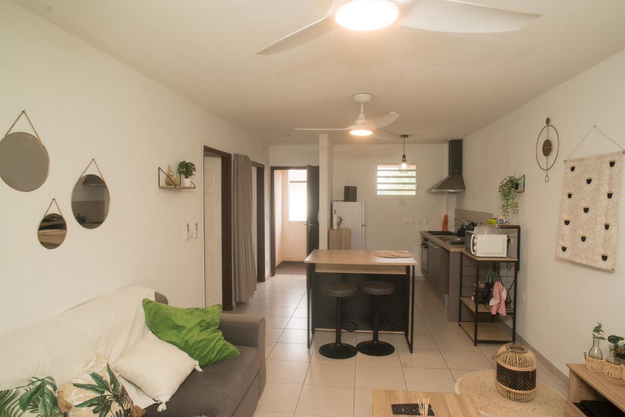 Appartement T2 Tres Cosy Cayenne Esterno foto